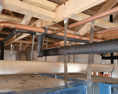 <p style="font-family: 'Poppins', sans-serif; font-weight: 700; font-size:24px;">RESIDENTIAL PLUMBING</p>